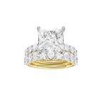14K 6.00 CT Lab Grown Diamond Bridal Set