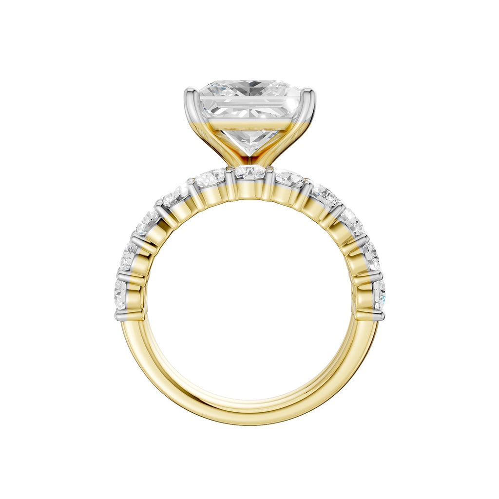 14K 6.00 CT Lab Grown Diamond Bridal Set