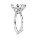 14K 6.61CT Certified Lab Grown Engagement Ring