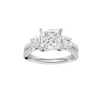14K 4.00CT Lab Grown Diamond Engagement Ring