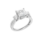 14K 4.00CT Lab Grown Diamond Engagement Ring