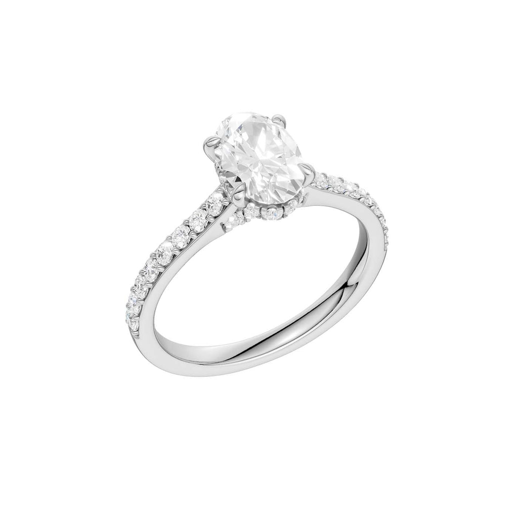 14K 1.50 CT Lab Grown Diamond Ring
