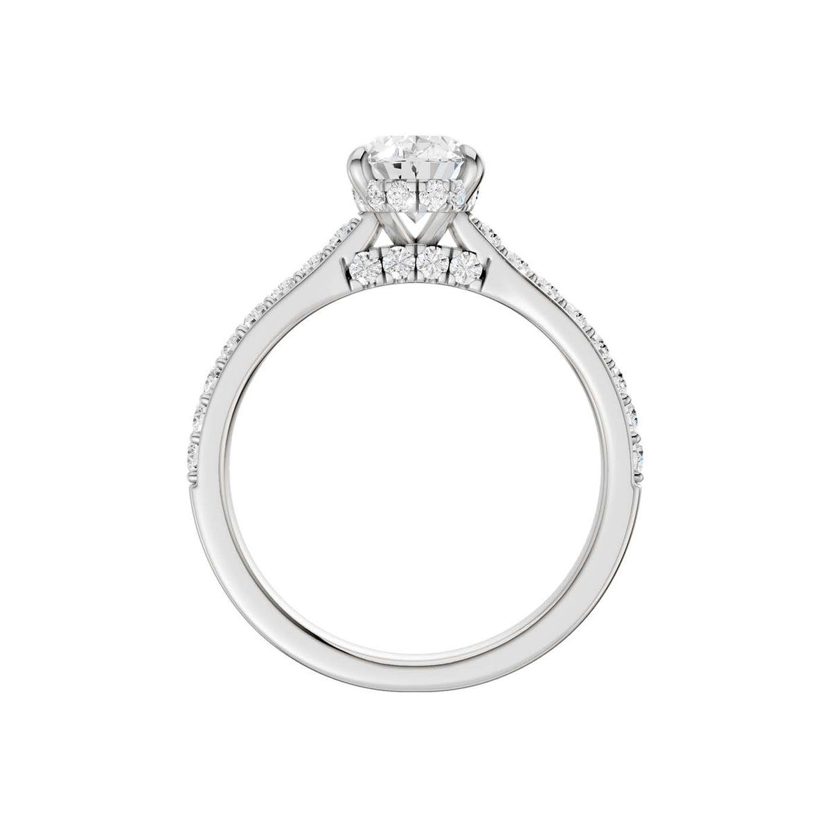 14K 1.50 CT Lab Grown Diamond Ring