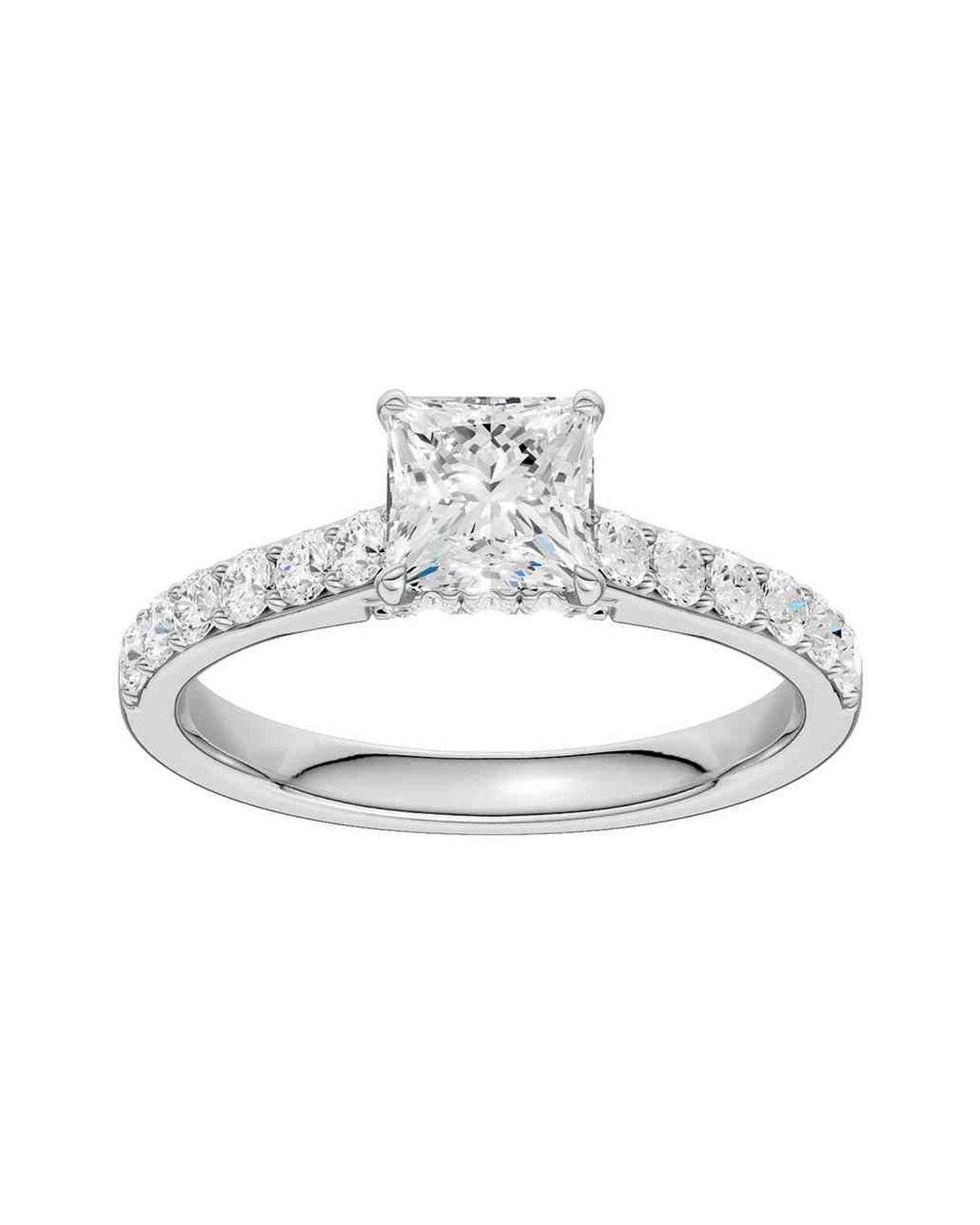 14K 1.50 CT Lab Grown Diamond Ring