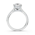 14K 3.50 CT Lab Grown Diamond Ring