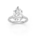 14K 4.50CT Lab Grown Diamond Engagement Ring