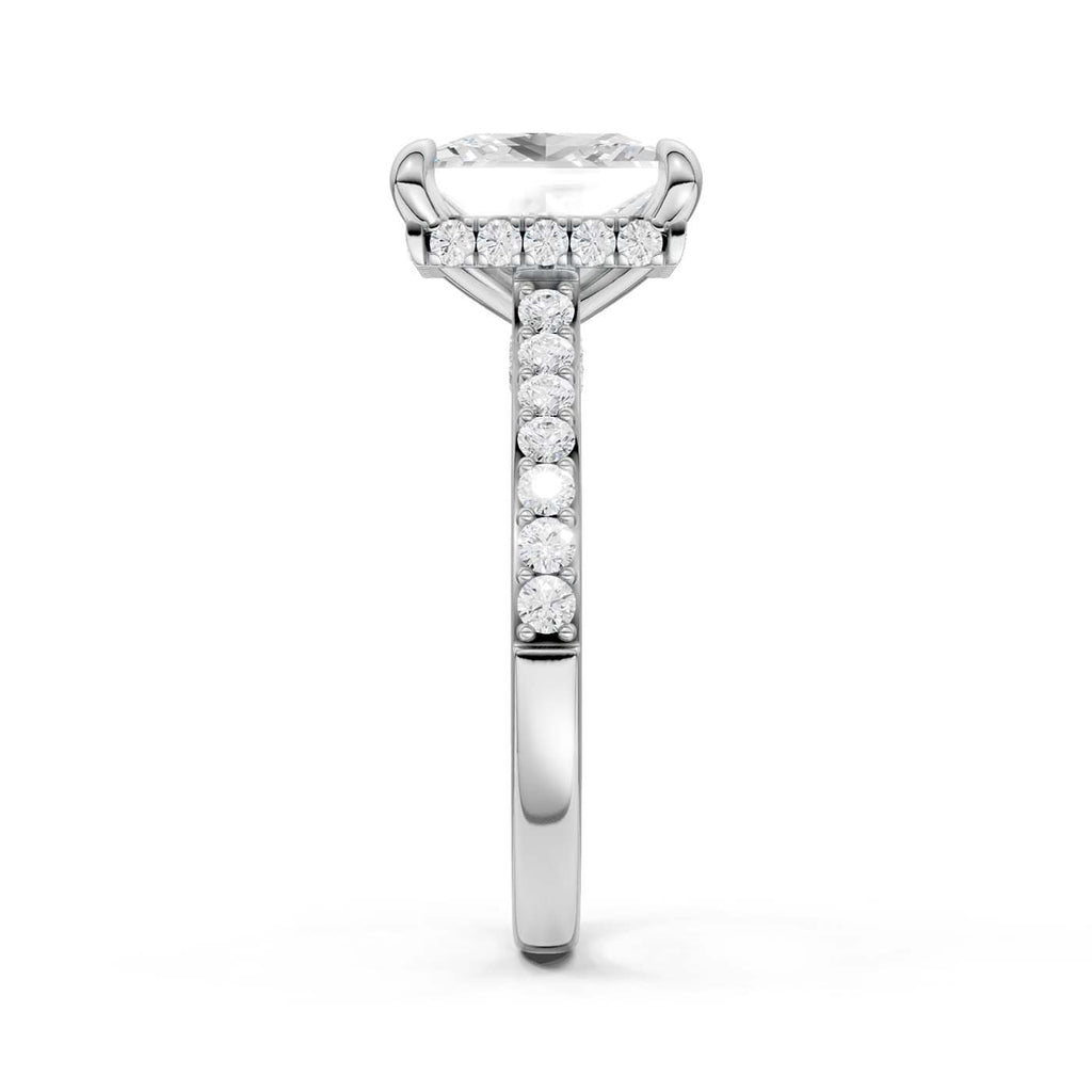 14K 4.50 CT Lab Grown Diamond Ring