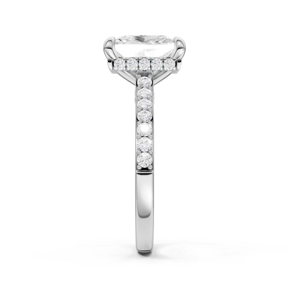 14K 4.50 CT Lab Grown Diamond Ring