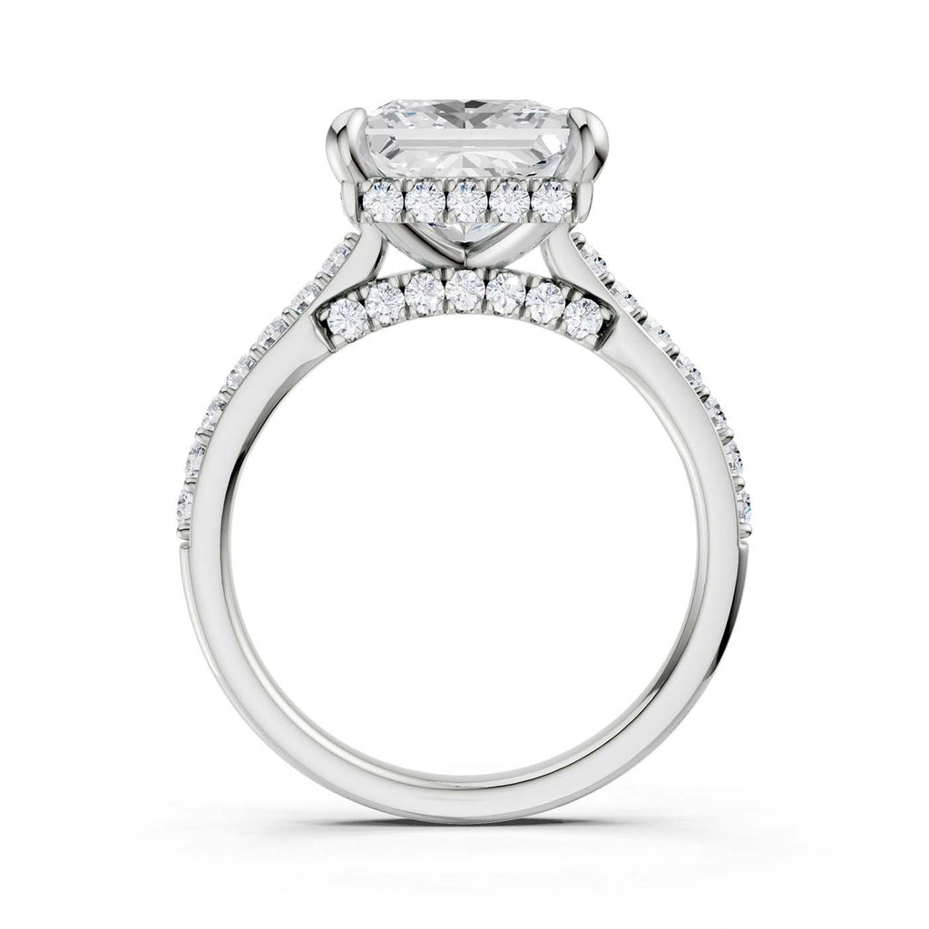 14K 4.50 CT Lab Grown Diamond Ring