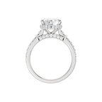 14K 4.50CT Lab Grown Diamond Engagement Ring