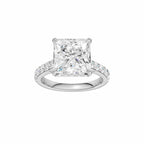 14K 6.00 CT Lab Grown Diamond Ring