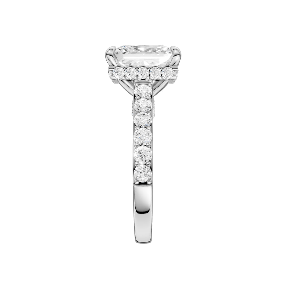 14K 6.00 CT Lab Grown Diamond Ring
