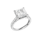 14K 6.00 CT Lab Grown Diamond Ring