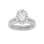 14K 2.00CT DIAMOND BRIDAL SET