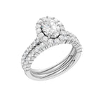 14K 2.00CT DIAMOND BRIDAL SET