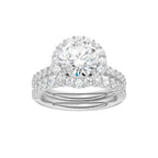 14K 3.00CT DIAMOND BRIDAL SET