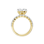 14K 6.00 CT Lab Grown Diamond Bridal Set