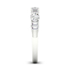14K 1.00CT Fancy Lab Grown Diamond Band