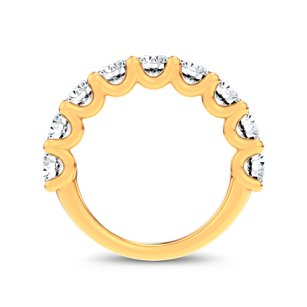 14K 2.97CT Lab Grown DIAMOND BAND