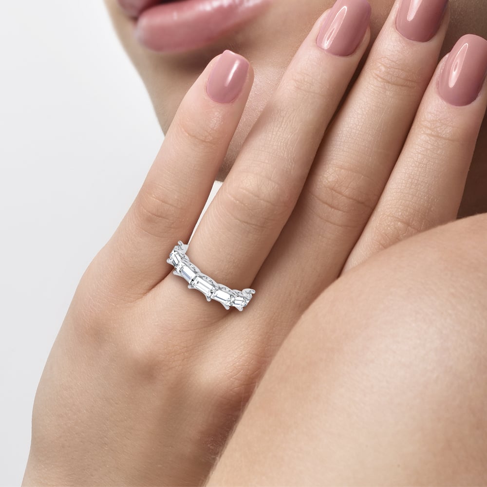14K 1.89CT Lab Grown DIAMOND BAND