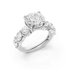 14K 7.00CT Lab Grown Diamond Engagement Ring