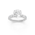 14K 4.50CT Lab Grown Diamond Engagement Ring