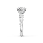 14K 4.50CT Lab Grown Diamond Engagement Ring