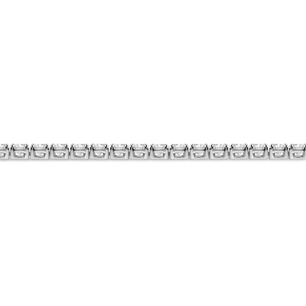 14K 29.00CT 22.6 INCH DIAMOND TENNIS NECKLACE