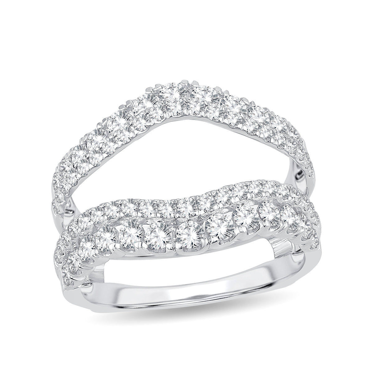 14K Gold 1.50 CTW Lab-Grown Diamond Ring Guard