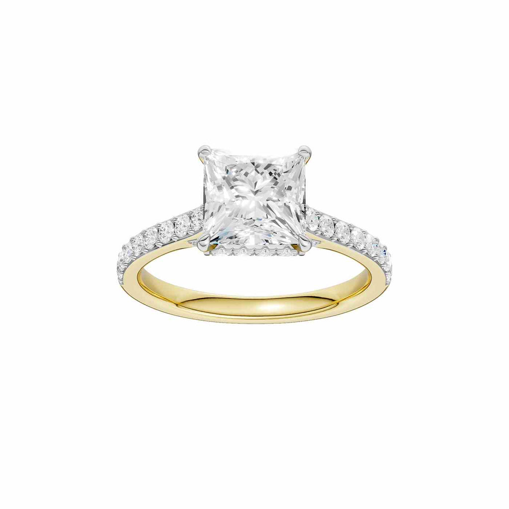 14K 2.50 CT Lab Grown Diamond Ring
