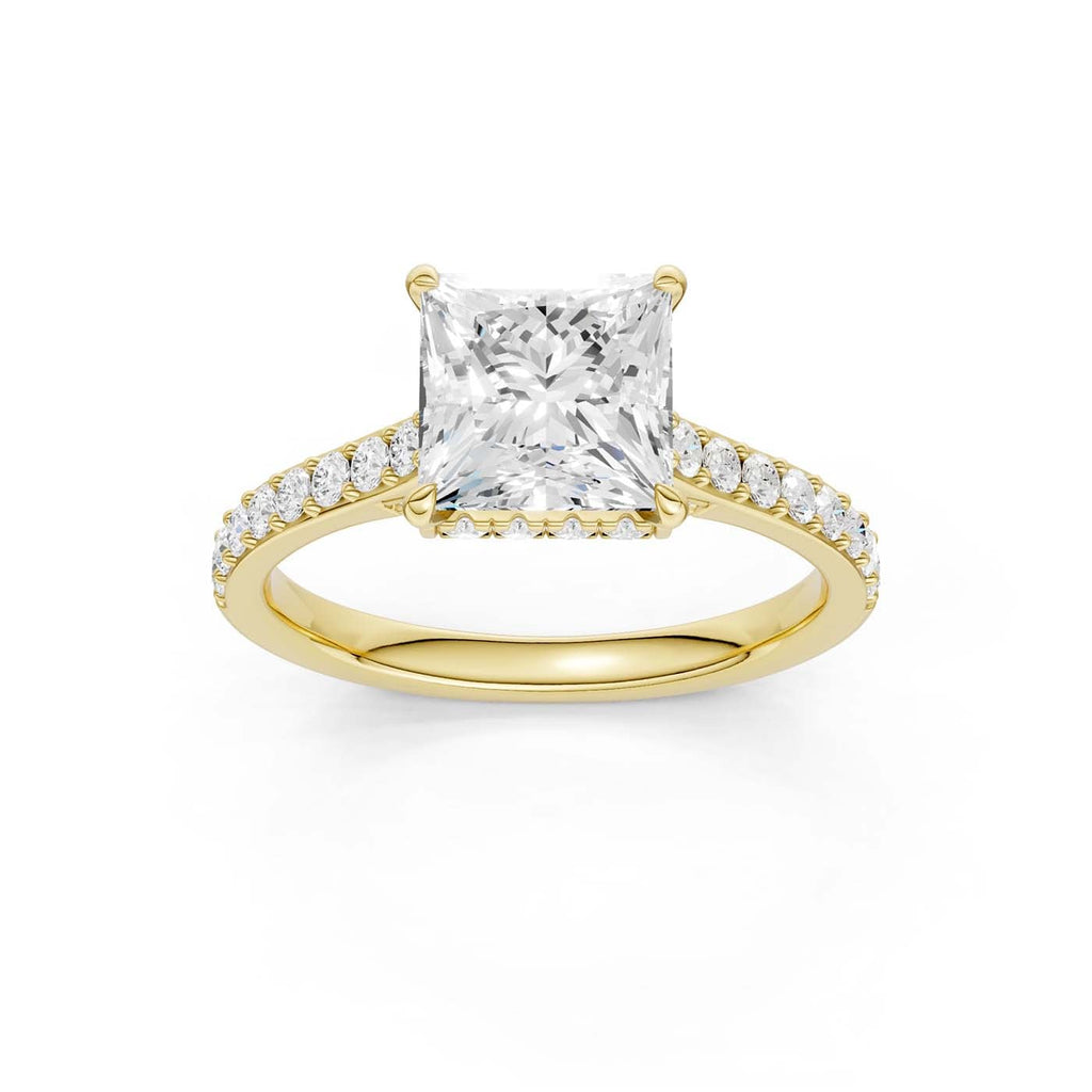 14K 2.50 CT Lab Grown Diamond Ring