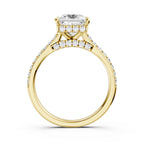 14K 2.50 CT Lab Grown Diamond Ring