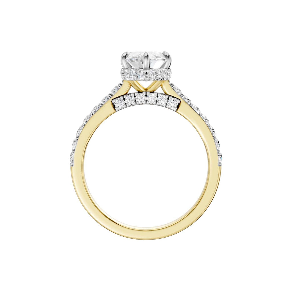 14K 2.50CT Lab Grown Diamond Engagement Ring