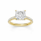 14K 3.50 CT Lab Grown Diamond Ring