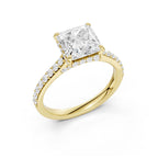 14K 3.50 CT Lab Grown Diamond Ring