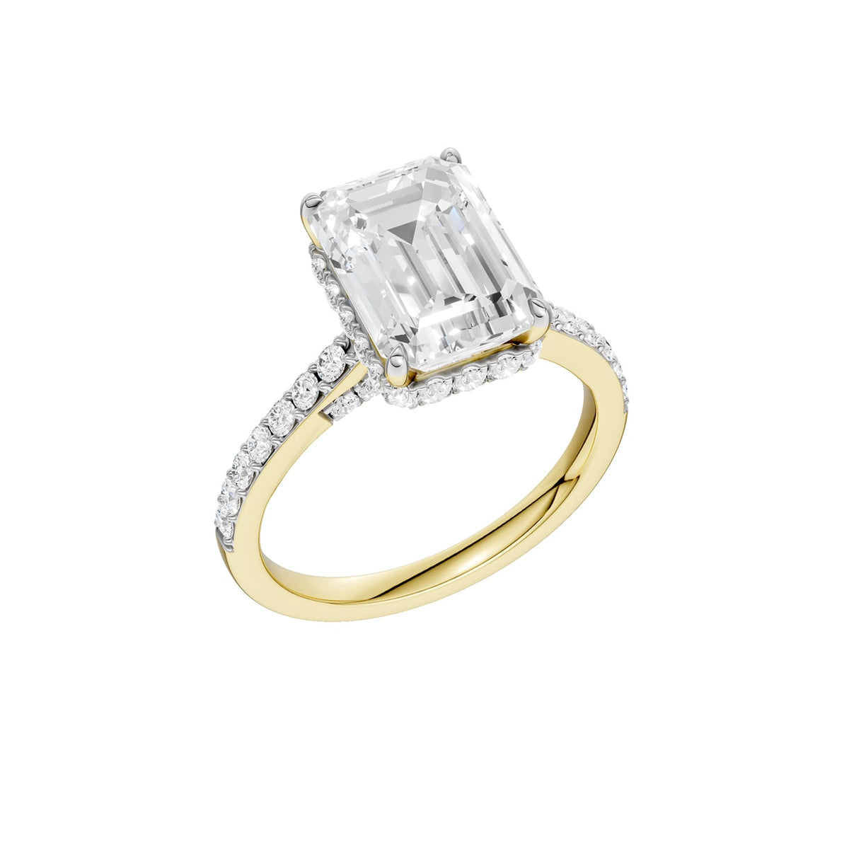 14K 4.50 CT Lab Grown Diamond Ring