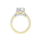 14K 4.50CT Lab Grown Diamond Engagement Ring