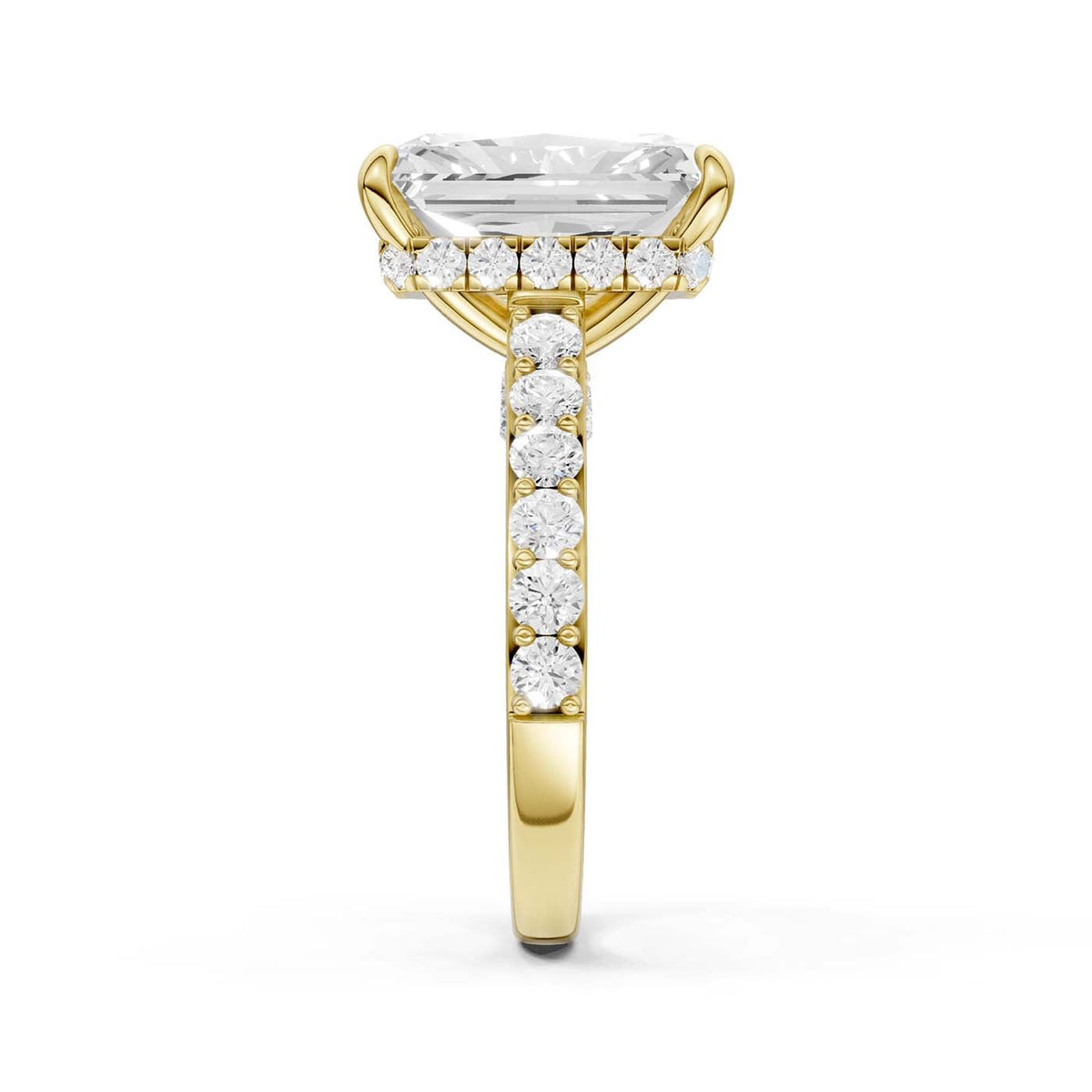 14K 6.00 CT Lab Grown Diamond Ring