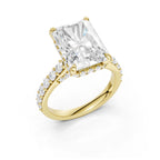 14K 6.00 CT Lab Grown Diamond Ring