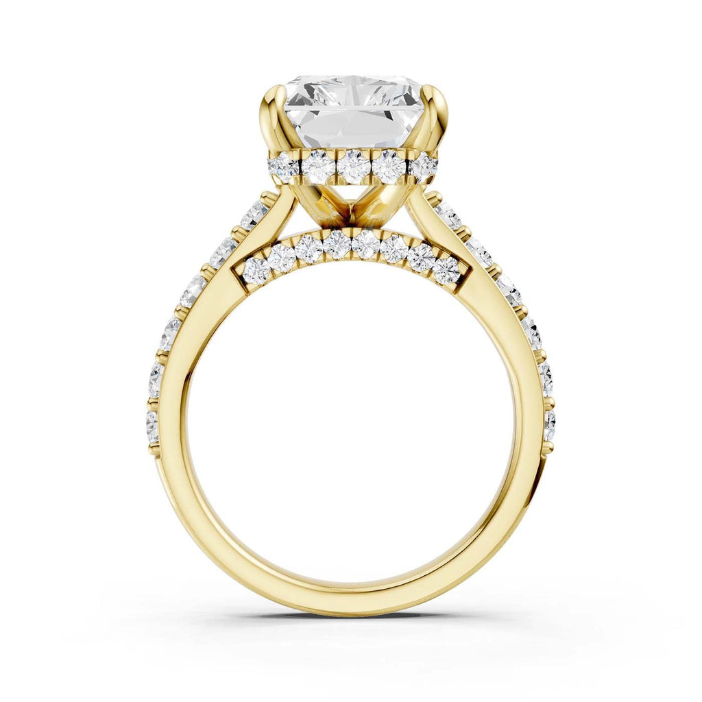 14K 6.00 CT Lab Grown Diamond Ring