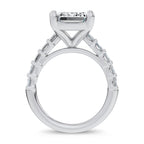 14K 9.50CT Certified Lab Grown Engagement Ring