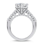 14K 6.90CT Certified Lab Grown Engagement Ring