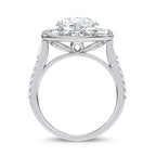 14K 6.82CT Certified Lab Grown Engagement Ring