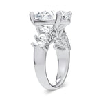 14K 6.60CT Certified Lab Grown Engagement Ring