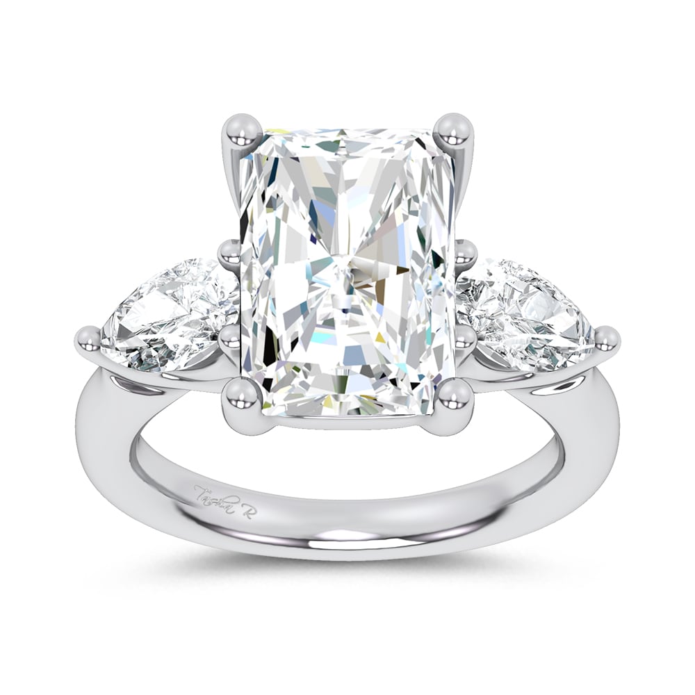 14K 6.00CT Certified Lab Grown Engagement Ring