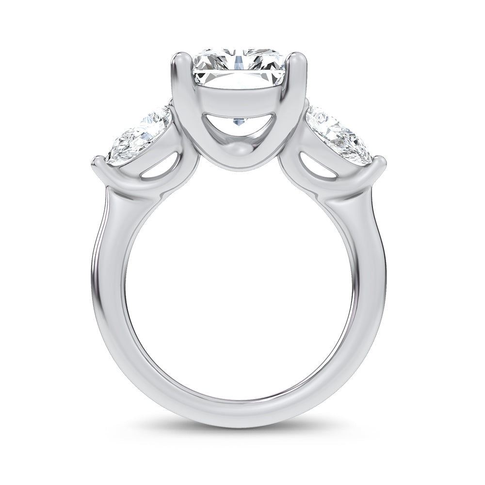 14K 6.00CT Certified Lab Grown Engagement Ring