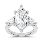 14K 6.00CT Certified Lab Grown Engagement Ring
