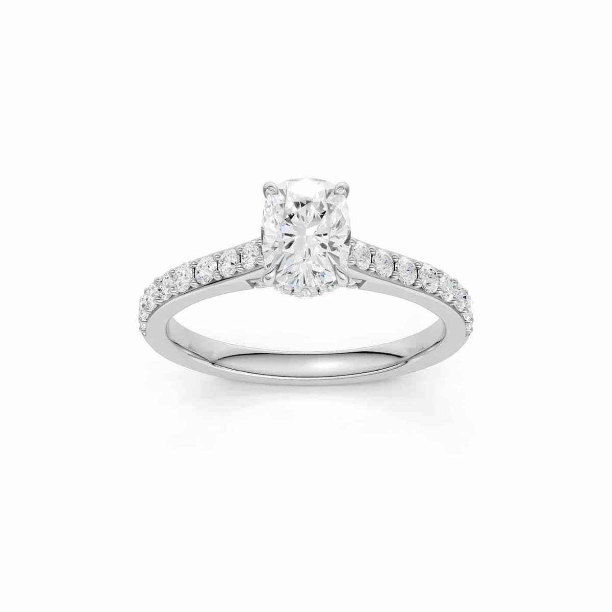14K 1.50 CT Lab Grown Diamond Ring