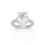 14K 6.00CT Lab Grown Diamond Engagement Ring