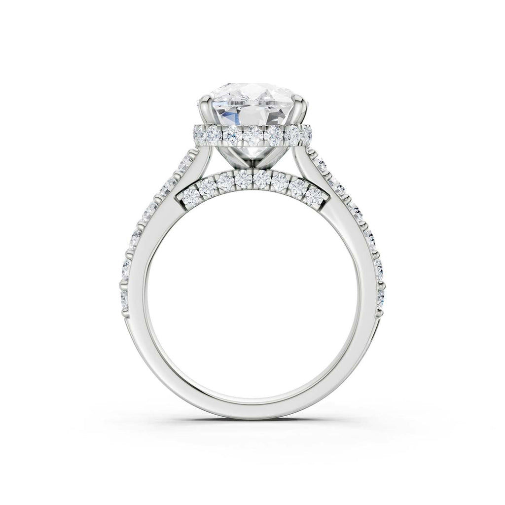 14K 6.00CT Lab Grown Diamond Engagement Ring